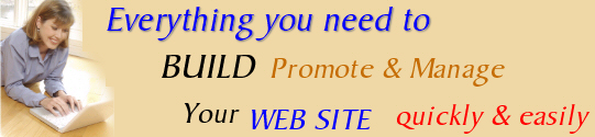 Free Web Site Builder with web hosting